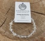 Bracelet Cristal de Roche perles 8mm